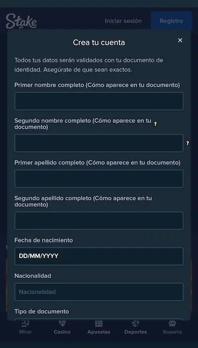 A look at oferta de bienvenida stake